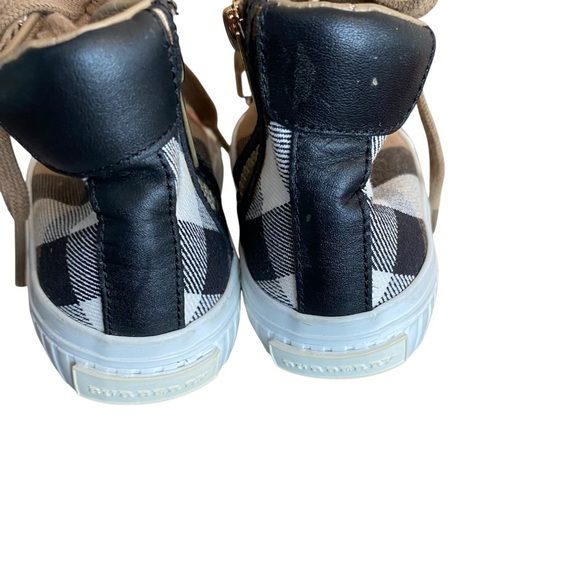 B BURBERRY House Check Toddler Shoes Size 24 - Picture 6 of 11
